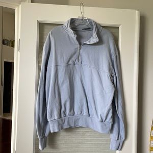 Brandy Melville blue long sleeve pullover one size